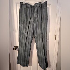 Vintage 1960s men’s grey striped pants